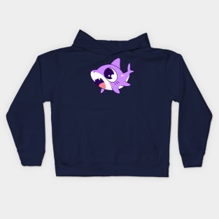 Violet baby Shark Kids Hoodie